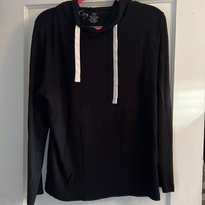 Black Zyia boyfriend hoodie